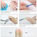 Professional Cuticle Trimmer & Pusher Set | Stainless Steel Dead Skin Clipper for Manicure & Pedicure | Durable Cuticle Nippers for Toenails - Buy Online on GoSupps.com