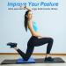 5BILLION XL Foam Balance Pad for Physical Therapy & Yoga - Non-Slip Exercise Pad for Fitness & Stability Workouts - Blue, Large Size (19.6 x 15.7 x 2.4) - Buy Online on GoSupps.com