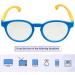 Exceart Blue Light Filter Glasses for Kids - Silicone Frame UV Protection Computer & Gaming - Stylish & Comfortable for Boys & Girls - Buy Online on GoSupps.com