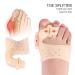 Silicone Bunion Support Sleeve + Hallux Valgus Splint - One Size - Buy Online on GoSupps.com