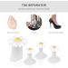 Frcolor Daisy Silicone Toe Separators - 8pcs White Gel Foot Toe Spacers - Buy Online on GoSupps.com