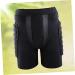 Besportble 3D Padded Shorts for Skiing Skating & Hockey - Black Short Pants for Ultimate Comfort - Buy Online on GoSupps.com