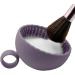 Brush Cleaner Pads Makeup Brush Cleaner Bowl Silicone Make Up Cleaner Portable Washing Cosmetic Bowls Easy To Clean Makeup Brush Bowls Brush Washing Bowl For Girls Fast Make Up Cleaning Lavender - Buy Online on GoSupps.com