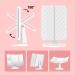 Lighted Makeup Mirror with 21 LED Lights, 2X 3X 10X Magnification, Touch Dimming - Dual Power Supply - White - Perfect Gift for Women - Buy Online on GoSupps.com