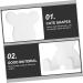 Buy Homoyoyo 2nd Hand Pocket Hooks - Wall Clothes Hanger & Sticky Hooks for Clock Razor & Shower - Durable Plastic Replacement - Buy Online on GoSupps.com