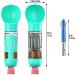 4-in-1 Dog Water Bottle with Whistle, Food Container, Poop Shovel & Garbage Bag - Portable Pet Travel Cup - 10oz (300ml) - Blue - Buy Online on GoSupps.com