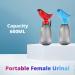 Gowgelit Female Urinal - Wide Opening, Odor Resistant, Leakproof Pee Bottle for Women - Ideal for Camping, Travel, and Elderly Care (Blue) - Buy Online on GoSupps.com