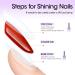 Gellen Gel Top & Base Coat Set - 18ml No Wipe Ultra Glossy Nail Polish for 28+ Days | Soak Off UV LED Gel Coats - Buy Online on GoSupps.com