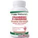 Cranberry D-Mannose for Dogs and Cats Urinary Tract Infection Support Prevents and Eliminates UTI, Bladder Infection Kidney Support, Antioxidant Double Strength Tablet 60 Count