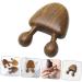 Minkissy Facial Massage Comb & Gua Sha Tool - Green Sandalwood Trigger Point Massager for Skincare & Relaxation - Buy Online on GoSupps.com