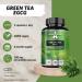 Extrait de Th Vert 500mg Contient 50% EGCG et 98% Polyph nols 120 Capsules V g tales 4 Mois d'approvisionnement Br leur de Graisse Naturel Soutien Antioxydant - par Apollo's Hegemony - Buy Online on GoSupps.com