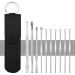 cenryusa 10Pcs/Set Ear Wax Removal Tool Portable Ear Cleaning Spoon Ear Cleaning Tool Black