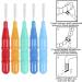 50 Interdental Brush Toothpicks - Oral Dental Hygiene Tool for Teeth Cleaning - Buy Online on GoSupps.com
