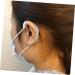 Toddmomy 40 Ear Enhancement Hooks for Earlick - Facial Cover Extensions & Ear Protection Hooks | White Clothes Rack Buckles - Buy Online on GoSupps.com