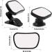 360 Degree Adjustable Baby Car Mirror for Rear View | Shatterproof, Sucker & Clip | Keep Child in Sight Safely | Family Car Kids Supplies - Buy Online on GoSupps.com