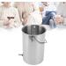 Fdit Stainless Steel Enema Bucket Kit - Eco-Friendly Detox Equipment for Comfortable Use - International Shipping Available - Buy Online on GoSupps.com