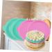 OUNONA 4pcs Silicone Cake Mold Heart Cake Pan Rainbow Cake Baking Pan Silicone Molds Silicone Bakeware Round Cake Pans Fondant Molds Cakes Cake Mold for Home Baking Supplies 21 21 2.5cm - Buy Online on GoSupps.com