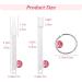 Pinkiou 100 Fan Shaped Nail Colour Sample Display Sticks with Metal Ring - 100pcs Transparent Tips for Nail Art Practice - Buy Online on GoSupps.com
