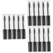 TOVINANNA 15 Pcs Eyelash Tube Mascara Rubber Insert Refillable Mascara Tube and Wand Round Packaging Material