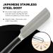 Feather Artist Club Black SS Straight Razor - Precision Shaving Tool - Buy Online on GoSupps.com