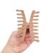 Ajju Korean Matte Large Claw Hair Clips for Women - Non-Slip Grip, Strong Hold - 4 Pack + Bonus 4 Hair Ties - Beige, Khaki, Coffee, Black - Buy Online on GoSupps.com
