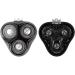 Shaver Head Shaver Accessories Removable Ultra Thin Three Rings Net Durable Electric Shaver Head for Men Gift - Buy Online on GoSupps.com