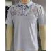 Men's Dry Fit Fashion Polo Shirt - Short Sleeve Collared T-Shirt - Color Block Sports Golf Polo - Z01 White - Size Large - Buy Online on GoSupps.com