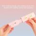 Minii Hair Straightener - Usb Powered Hair Curling Iron 2 in 1 Travel Curling Wand Voltage Curling Iron | Portable Hair Curler Anti-Scald Bangs Curling Iron Suitable for Curly Hair Straighten Cherry Bloossom Powder - Frree 2 Patch Random - Buy Online on GoSupps.com