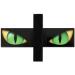 Coyotevest Waterproof Flexible Hawk Eyes for Dog Protection | Light Weight Plastic Sheet with Double Sided Velcro | Help Prevent Attacks from Birds of Prey