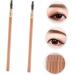 BELLIFFY 2pcs Double Ended Eyebrow Pencil with Brush Brow Pen Brush Eyebrow Pencils Eyebrow Tools Wood - Buy Online on GoSupps.com