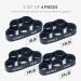 4 Pack Hand Exerciser Grip Strengthener  Finger Stretcher Hand Grip Resistance Bands Hand Strengthener Hand Strengthening Forearm Exerciser for Arthritis Black - Buy Online on GoSupps.com