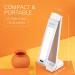 Circadian Optics Lumos Light Therapy Lamp - 10,000 Lux UV-Free LED Sun Lamp for Sleep Aid, Brain Booster, and Stress Relief - Full Spectrum Sunlight for Work from Home (White) - Buy Online on GoSupps.com