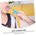 FRCOLOR 9 Pcs Kids Oral Cleaning Tools - Stainless Steel Mouth Scraper Set for Travel & Home - Durable & Safe - Buy Online on GoSupps.com