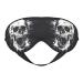 Horror Ghost Skull Print Eye Mask Adjustable Straps Blackout Eye Mask Women Men Sleeping Eye Mask Sleep Aid Masks