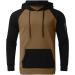 Hanxiulin Men's Training Suit - Adjustable Polyester Jogging Set for Fitness | Sports Clothing in Khaki - Buy Online on GoSupps.com