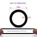 100 PCS Seamless Cotton Hair Ties - Soft, Thick Elastic Bands in 20 Colors for Women - Buy Online on GoSupps.com