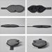 Onaez 3D Sleep Mask for Men & Women | 2024 Light Blocking Eye Mask with 12mm Depth Silk Goggles for Travel & Naps - Gray - Buy Online on GoSupps.com