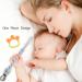 Langmeil Upgrade Silicone Pacifier Clip for Boys and Girls - Soft and Flexible Pacifier Holder - Ideal for Teething - Perfect Baby Shower or Birthday Gift (Blue & White) - Buy Online on GoSupps.com