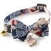 Necoichi Kabuki Charm Bow Tie Cat Collar - Navy | Stylish and Comfortable - Buy Online on GoSupps.com