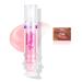 Lifter Gloss Spicy Lip Plumping Booster Lip Gloss Glossy Lipstick Hydrating Volumizes High-Shine Fuller Lip Plumper Lip Mirror Lip Glaze Plump&Pout Lip Plumper for Women Girls (#01)
