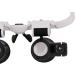 Head Mount 2 LED Lights Magnifying Glass Hands Free Bracket Magnifier 8X 15X 23X Dual-Lens Eye Loupe Magnifier for Electronics Jeweler Watch Repair Mg-46 - Buy Online on GoSupps.com