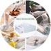 Clear Vinyl Disposable Gloves - Latex Free, Powder-Free for Kitchen Cleaning, Food Handling - 100PCS/Box - X-Large - Buy Online on GoSupps.com