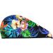 Microfiber Hair Drying Cap | Colorful Flowers Hair Towel Wrap | Soft & Absorbent Quick Drying Cap for Curly Long & Thick Hair - Buy Online on GoSupps.com