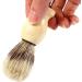 Premium Wooden Handle Shaving Brush for Men | Essential Facial Hair & Shaving Tools | International Shipping - Buy Online on GoSupps.com