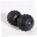 Buy Healvian Double Massage Ball - Trigger Point & Foot Massage - Black R Ball - Perfect for Body & Lacrosse Therapy - Shop Internationally! - Buy Online on GoSupps.com