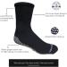 Yacht & Smith 120 Pairs Diabetic Non-Skid Slipper Socks - Gripper Bottom, Loose Fit, Black | Bulk Wholesale Hospital Sock Grippy - Buy Online on GoSupps.com