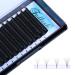 Self-fan volume eyelashes Easy fan lashes for eyelash extensions 12 Rhine volume technology pimpering texts silk extension (0.07mm DD-11)