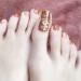 HUJL Artificial Nails"Acrylic artificial nails toenails square nails for girls artificial dragon colors for girls"