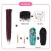 Buy Dsoar 20 Inch Synthetic Dreadlock Extensions - Handmade 0.6cm Crochet Hair in Color Bug# for Hip-Hop Style - Buy Online on GoSupps.com