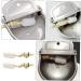 Hohopeti 2pcs Automatic Water Bowl Goat Feeder Drinking Bowl Water Controller Drinking Fountain Water Filter - Buy Online on GoSupps.com
